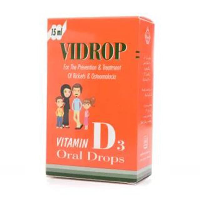 Vidrop Vitamin D3 Oral Drop 15Ml