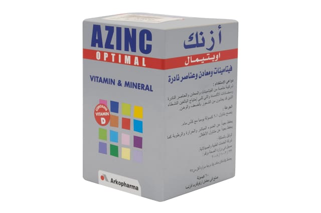 Azinc Health&Vitality 60 Caps