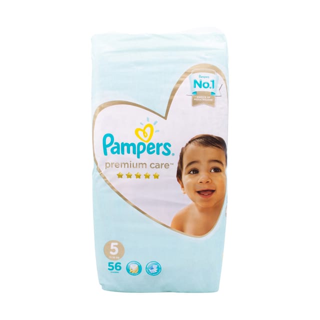 Premium Care Junior Diapers 56 Diapers