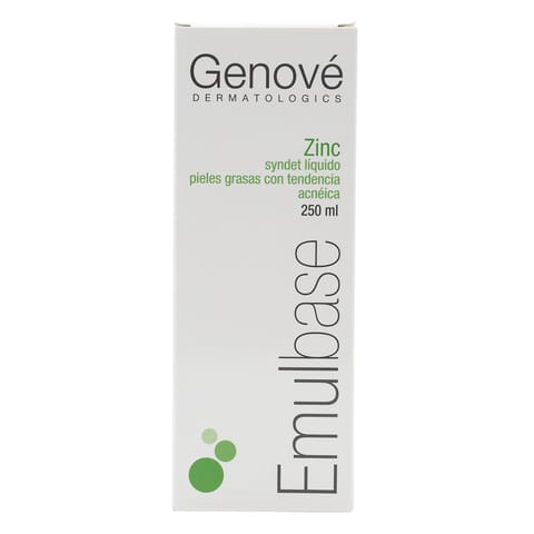 GENOVE Emulbase  Zinc Cleanser