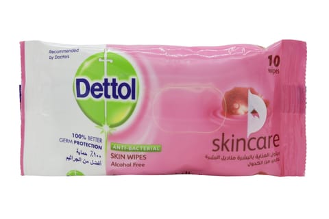 Anti-bacterial Wipes - Sensitive 10Pcs