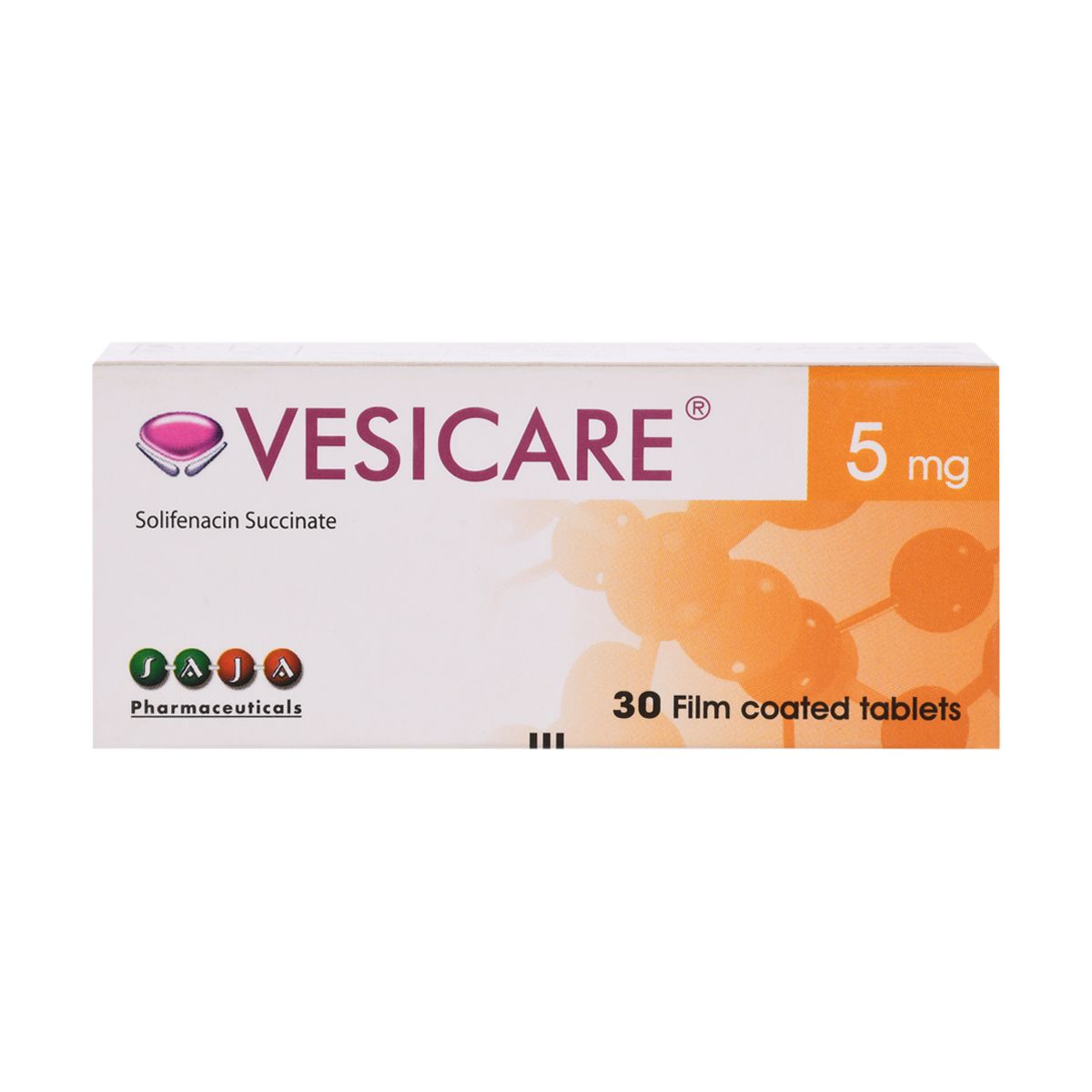 VESICARE Vesicare 5 mg 30 Tab