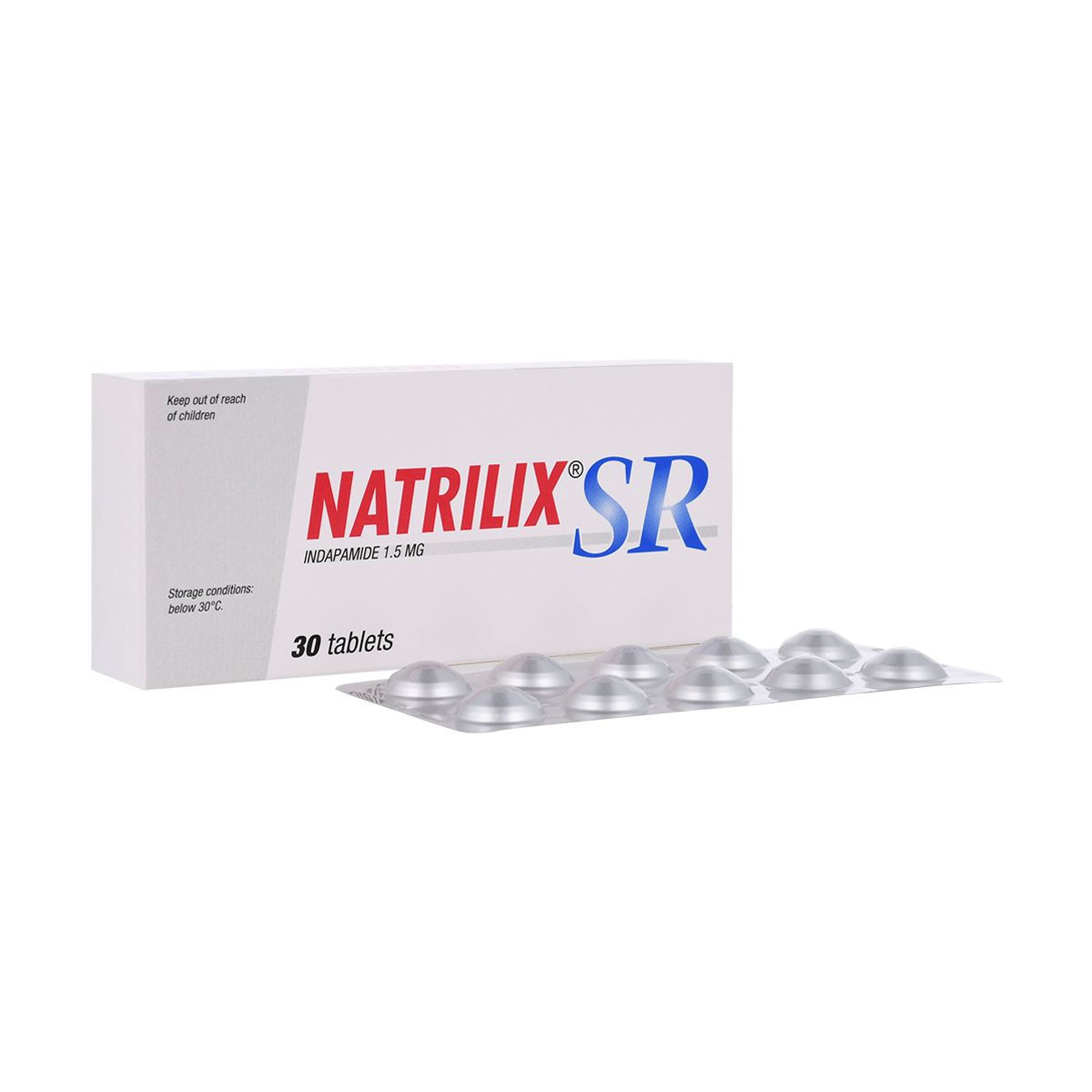 NATRILIX Natrilix 1.5 mg SR 30 Tab