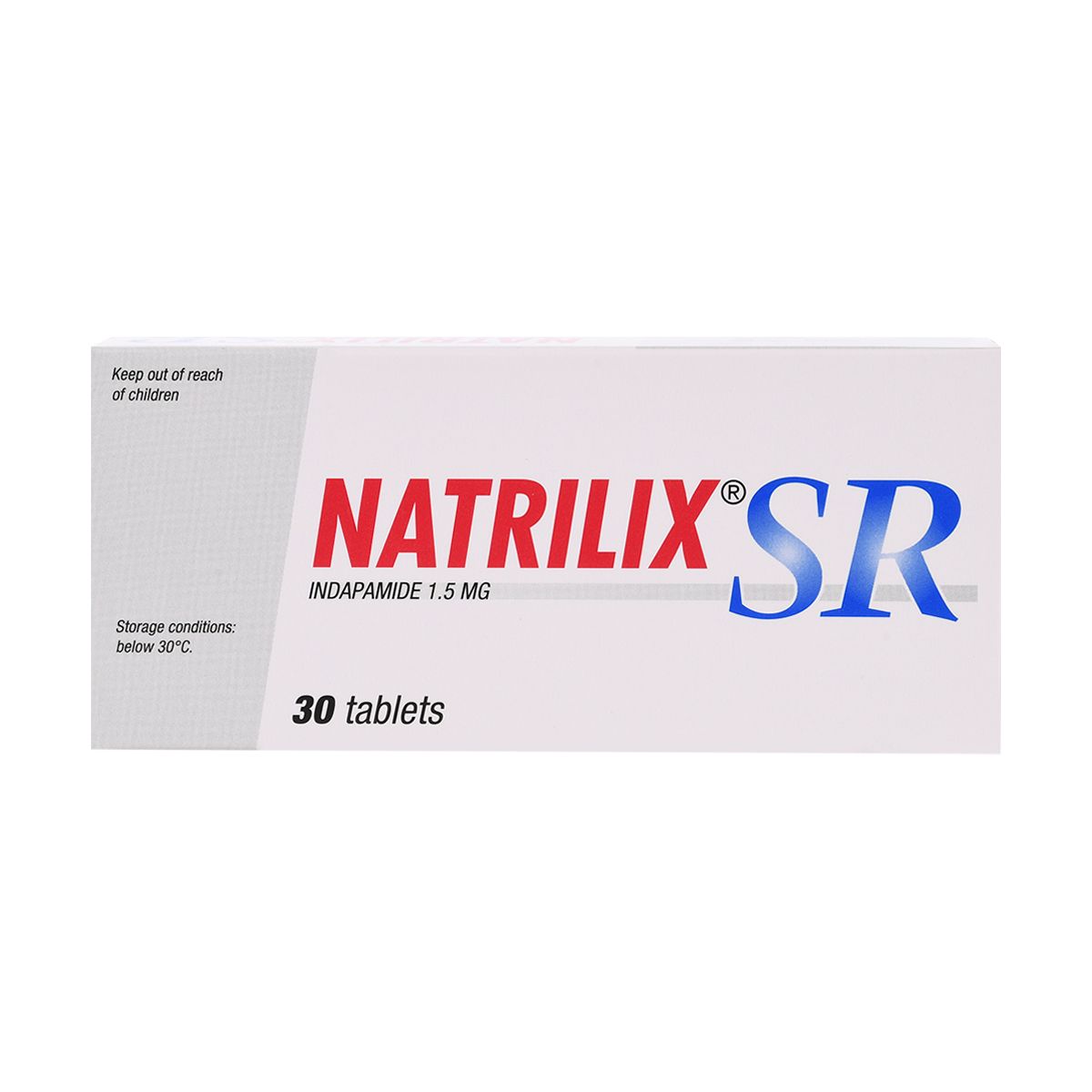 NATRILIX Natrilix 1.5 mg SR 30 Tab