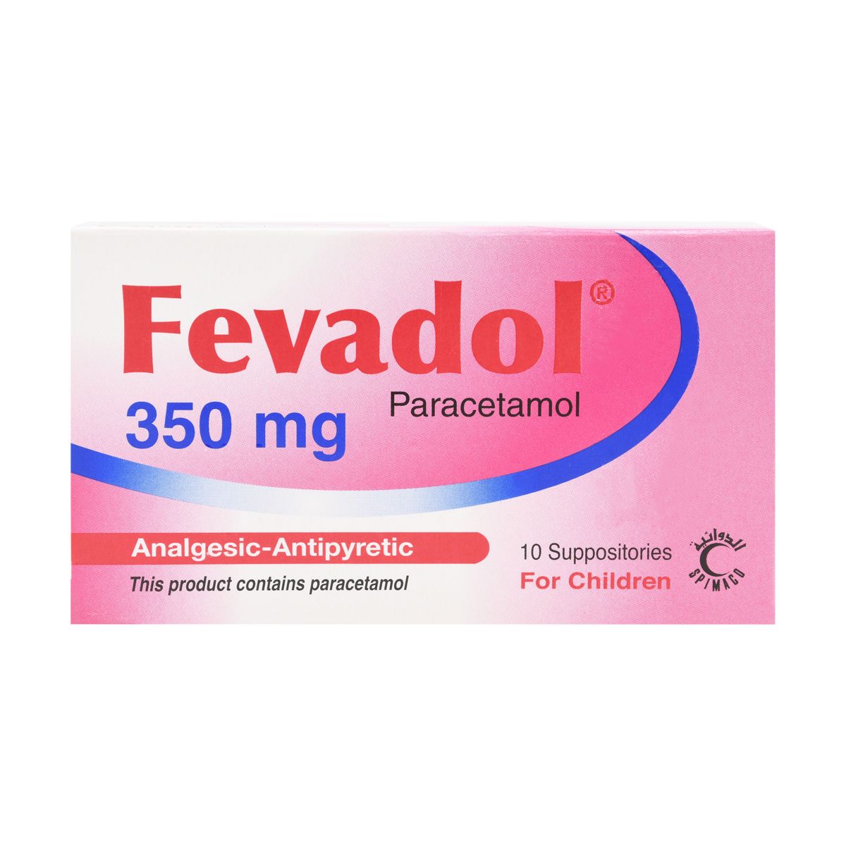 Fevadol 350 mg Supp