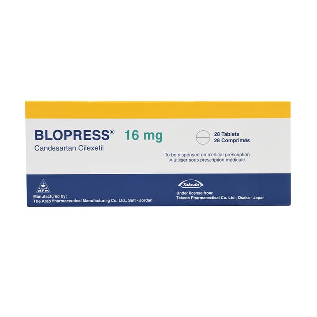 BLOPRESS Blopress 16mg 28 Tab