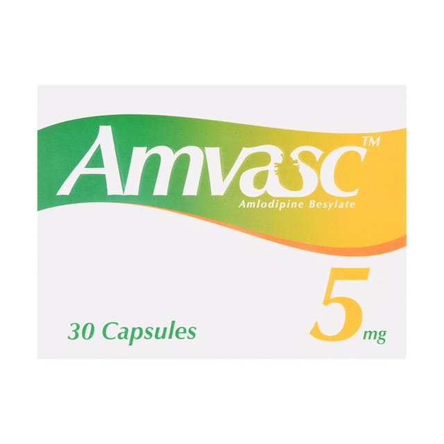 AMVASC 5 Mg 30 Cap