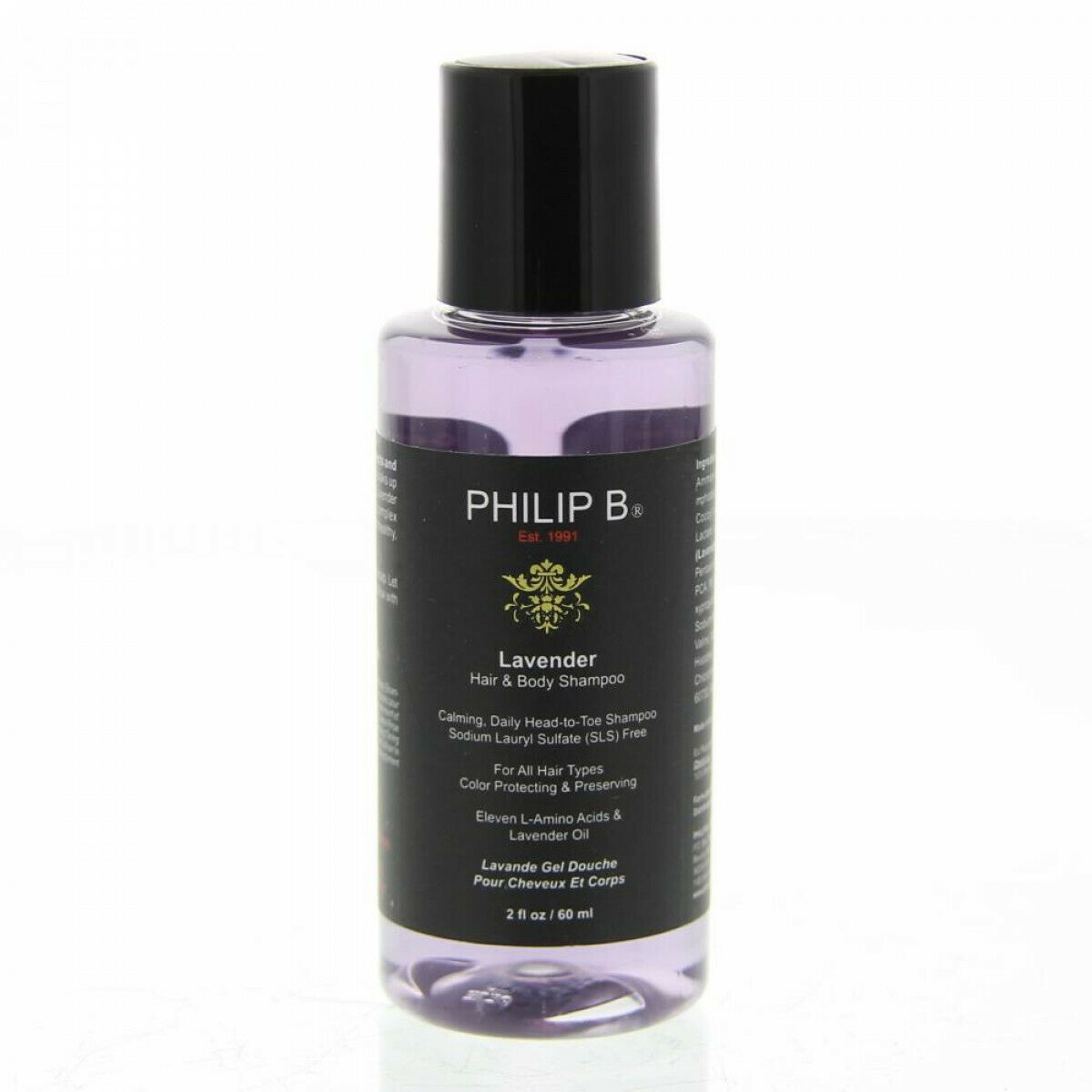 Lavender Hair & Body Shampoo 60 Ml