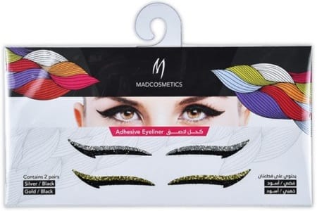 Eyeliner Adhesive Sticker - Metallics/Black