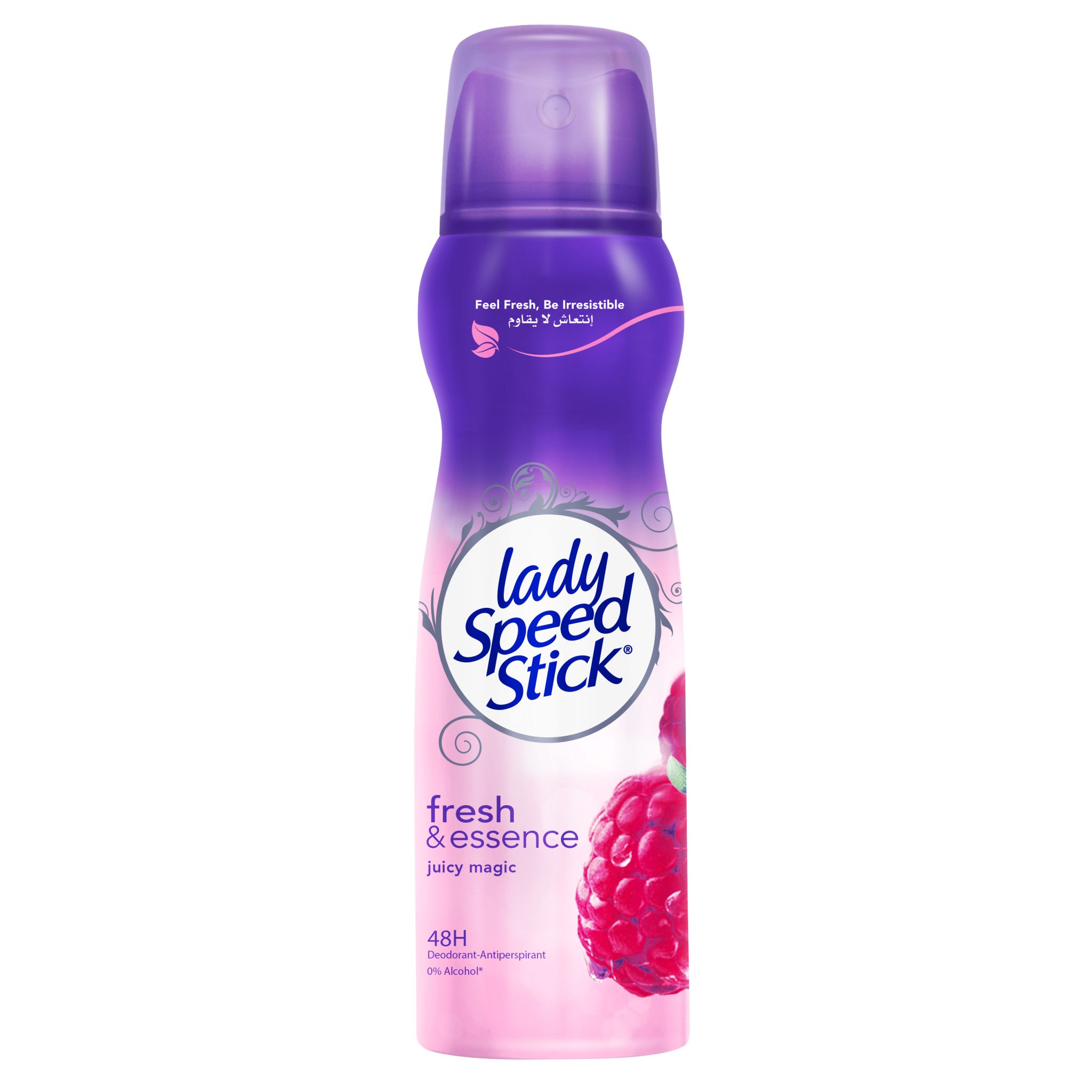 Fresh Essence Antiperspirant Deodorant Spray, Raspberry-150ml