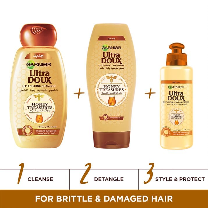 Ultra Doux Honey Treasures Shampoo, 200 ml