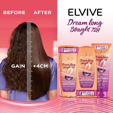 Dream Long Straight Shampoo, 600ml