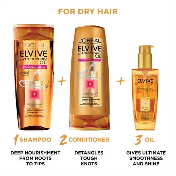 Elvive Ex Oil Cond 360Ml