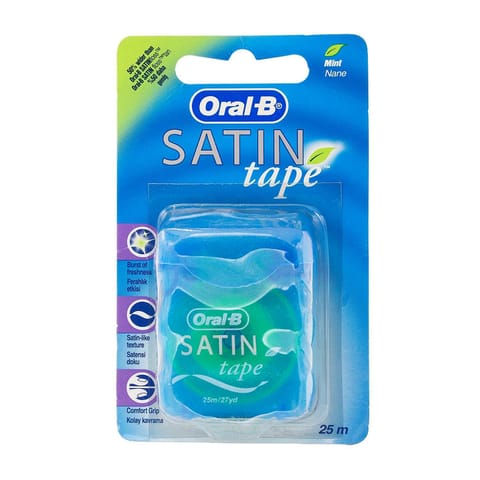 ORAL B Dental Floss Satin Tape 25M