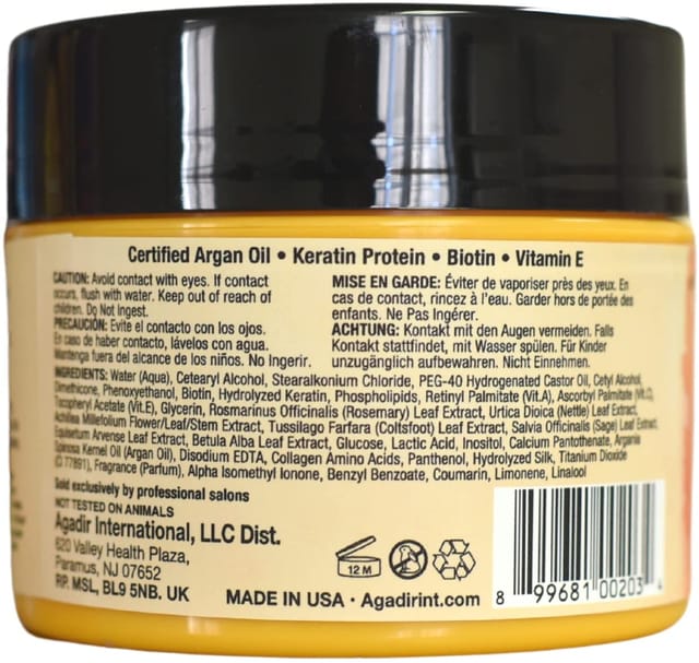 Argan Oil Moisture Masque 236.6 Ml