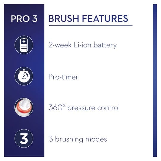 Pro 3 3000 BK Electric Toothbrush