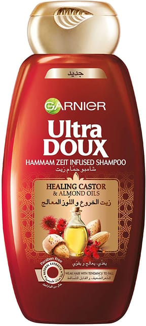 Ultra Doux Hammam Zeit Infused Shampoo Healing Castor & Almond Oil