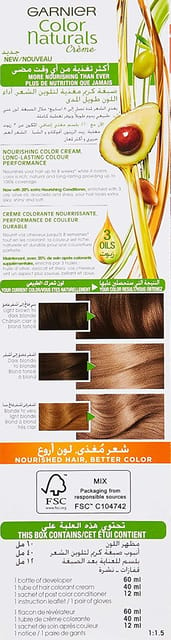 Hair Color Naturals 7.1 Ash Blond