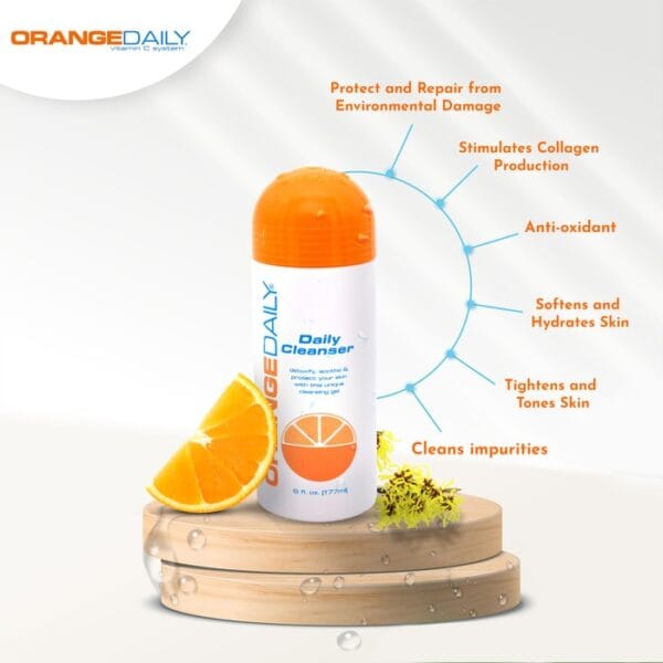 ORANGE DAILY Cleanser with Vitamin C-177ml