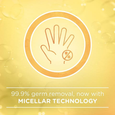 Body Wash, Anti-Bacterial Micellar, Lemon, 400 ml