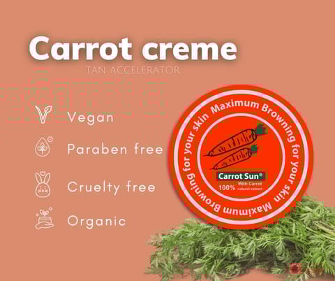 Carrot Sun Tan ACC Cream Carrot 350ML