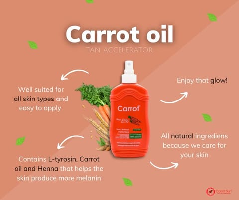 Carrot Sun Tan ACC Oil Carrot 200ML