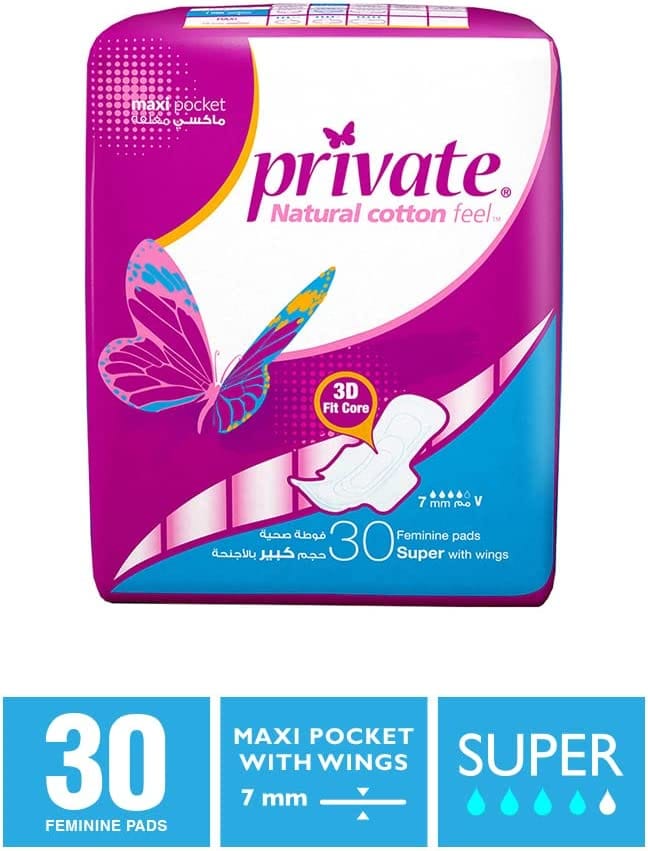 Maxi Pocket Super Napkins 30 Pads