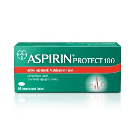 Aspirin Protect 100-mg 60 Tablet