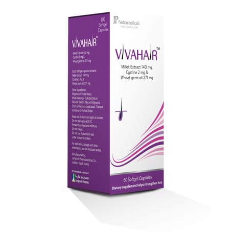 JP Vivahair 60 Softgel Capsules