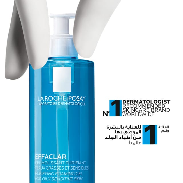 LA ROCHE POSAY Effaclar Acne Foaming Cleansing Gel for Oily and Acne Prone Skin 400 ml