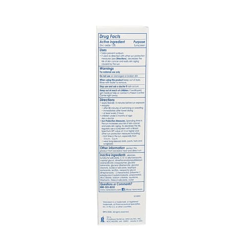 Vanicream Sunscreen Broad Spectrum SPF 50+ 88 ml