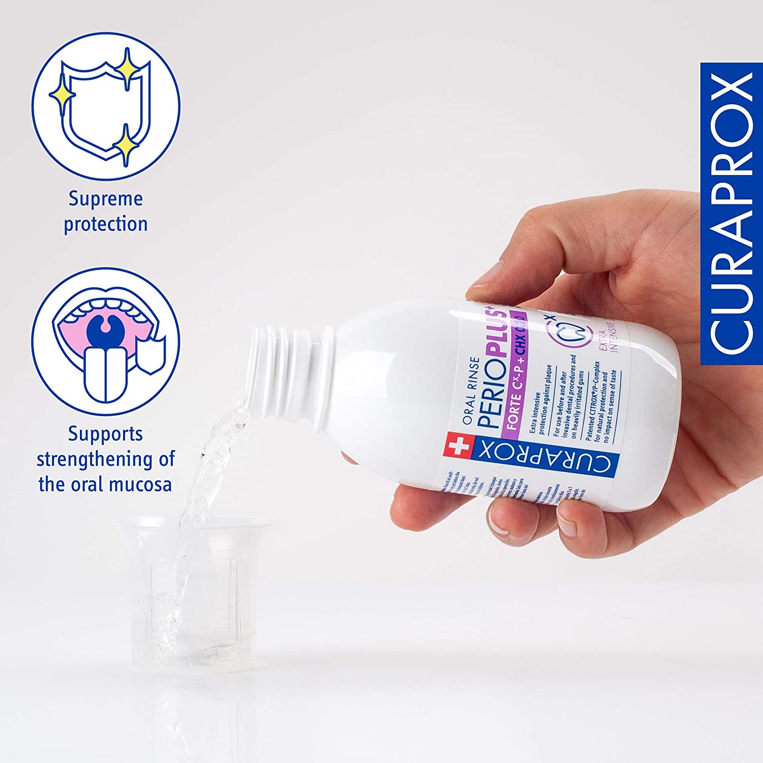 Curaprox Perio Plus Fort 0.20% Mouthwash 200ml