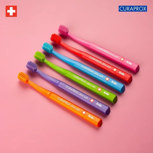 Curaprox Kids Ultra Soft Toothbrush From 4-12 Years