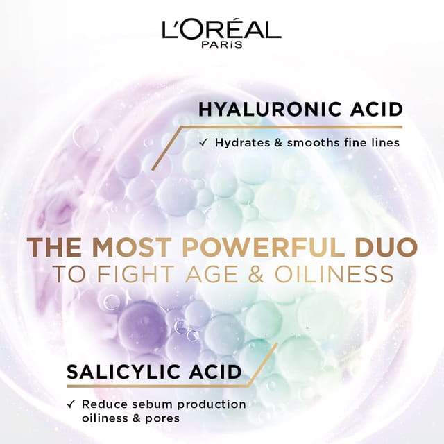 Loreal Paris Hyaluron Expert Shine Control Replumping Gel Cream With Hyaluronic Acid - 50ml