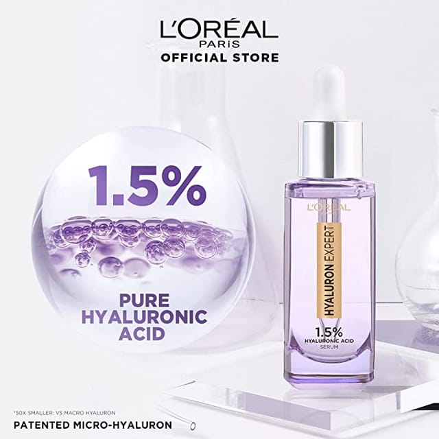 Loreal Paris Hyaluron Expert Replumping Serum with Hyaluronic Acid - 15ml