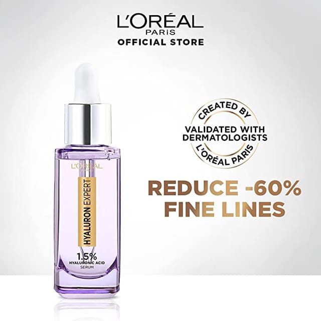 Loreal Paris Hyaluron Expert Replumping Serum with Hyaluronic Acid - 15ml