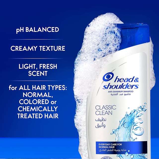 Head & Shoulders Classic Clean Anti-Dandruff Shampoo, 200 ml