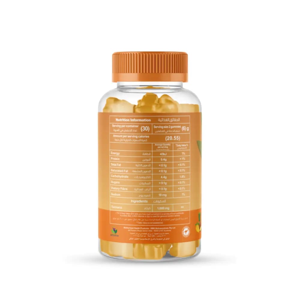 Mothernest Turmeric 1000 Mg 60 Pcs