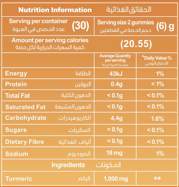 Mothernest Turmeric 1000 Mg 60 Pcs