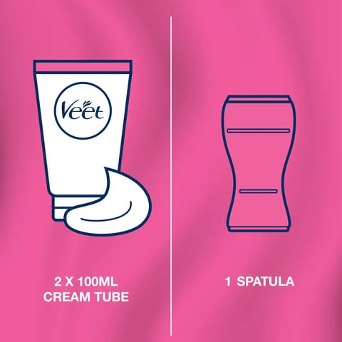Veet Pure Bikini Cream Dome Applicator 100ml