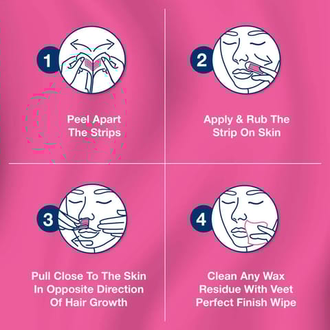 Veet Pure Cws Sensitive Face 20Pcs
