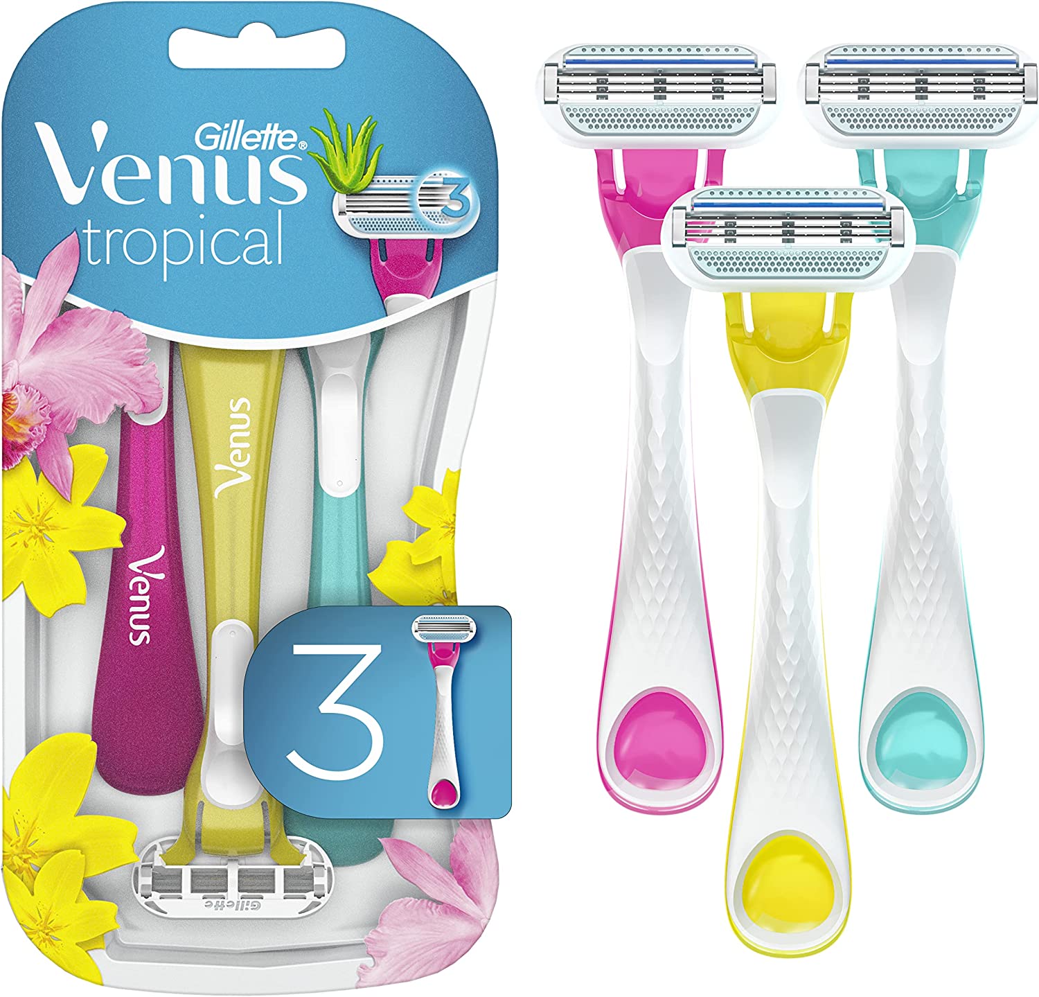 GILLETTE 525 VENUS SENSITIVE DISPO 2+1