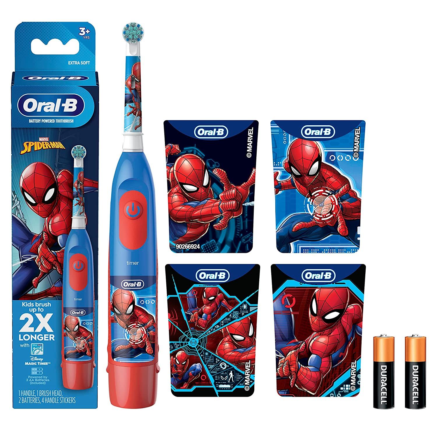 Oral B Battery Powered Tooth Brush Spiderman