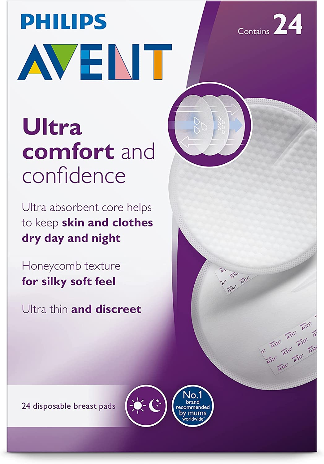 Avent Ultra Comfort Disposible Breast Pads 24