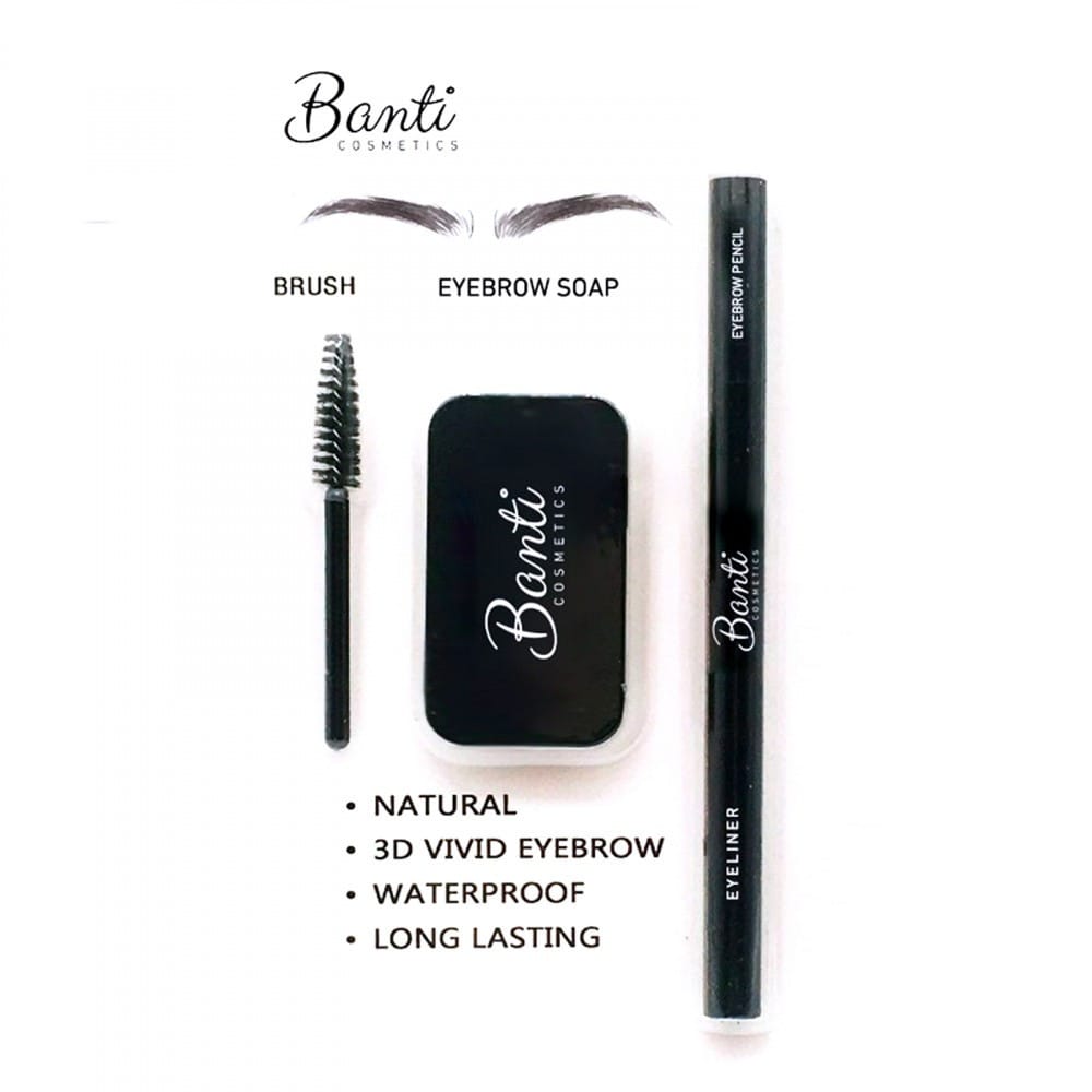 Banti Cosmetics Eye Kit 3# Dark Brown