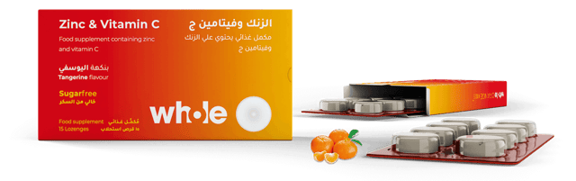 Whole Orange Kids Zinc&Vit.C 15 Lozenges