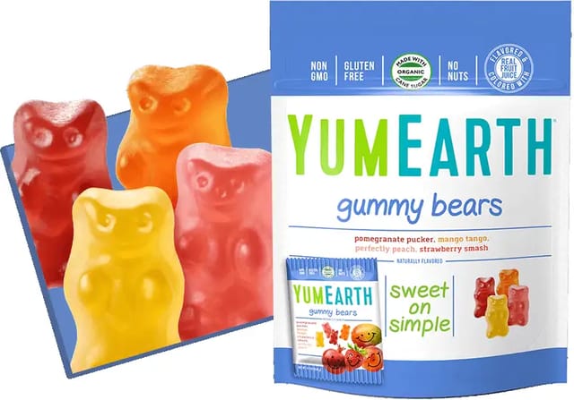 YumEarth Organic Gummy Bears x 50g