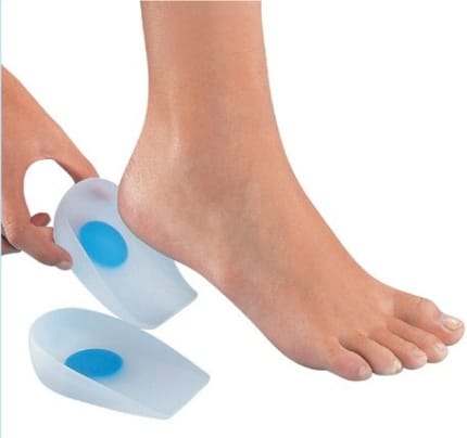 LUXOR Silicon Heel Cups L