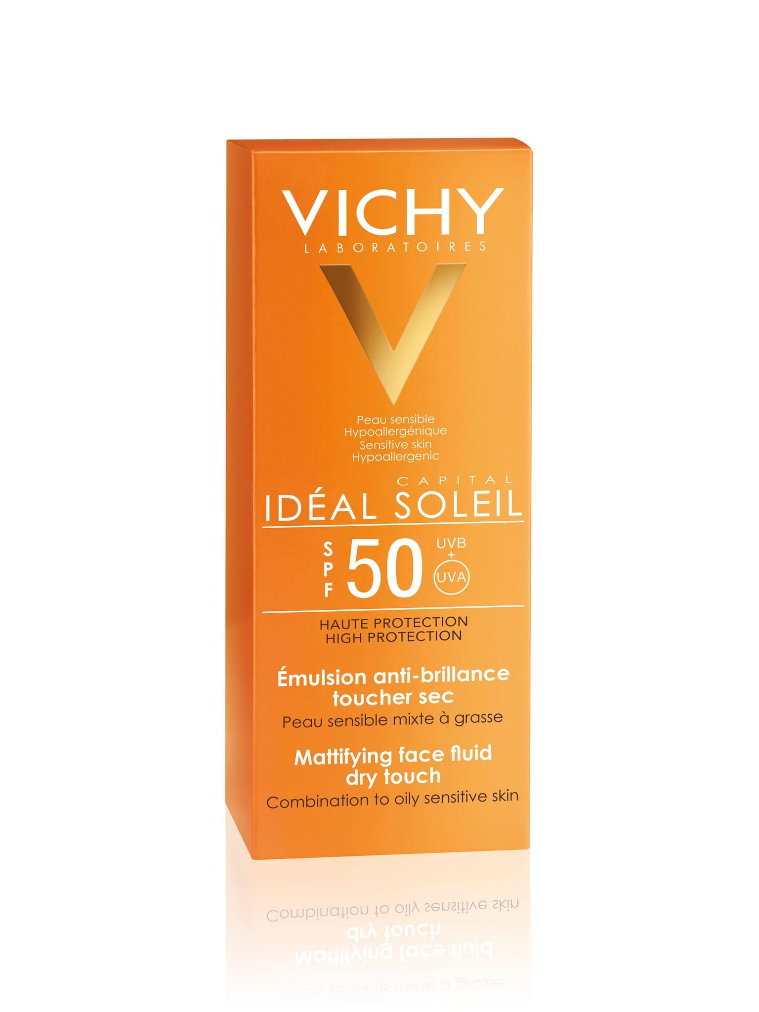 VICHY Capital Soleil Mattifying Face Fluid Dry Touch SPF50 50 ml