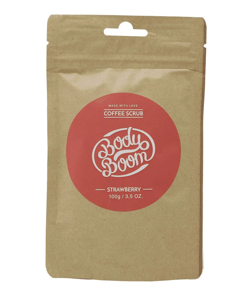 Bodyboom Coffee Body Scrub Strawberry 100G